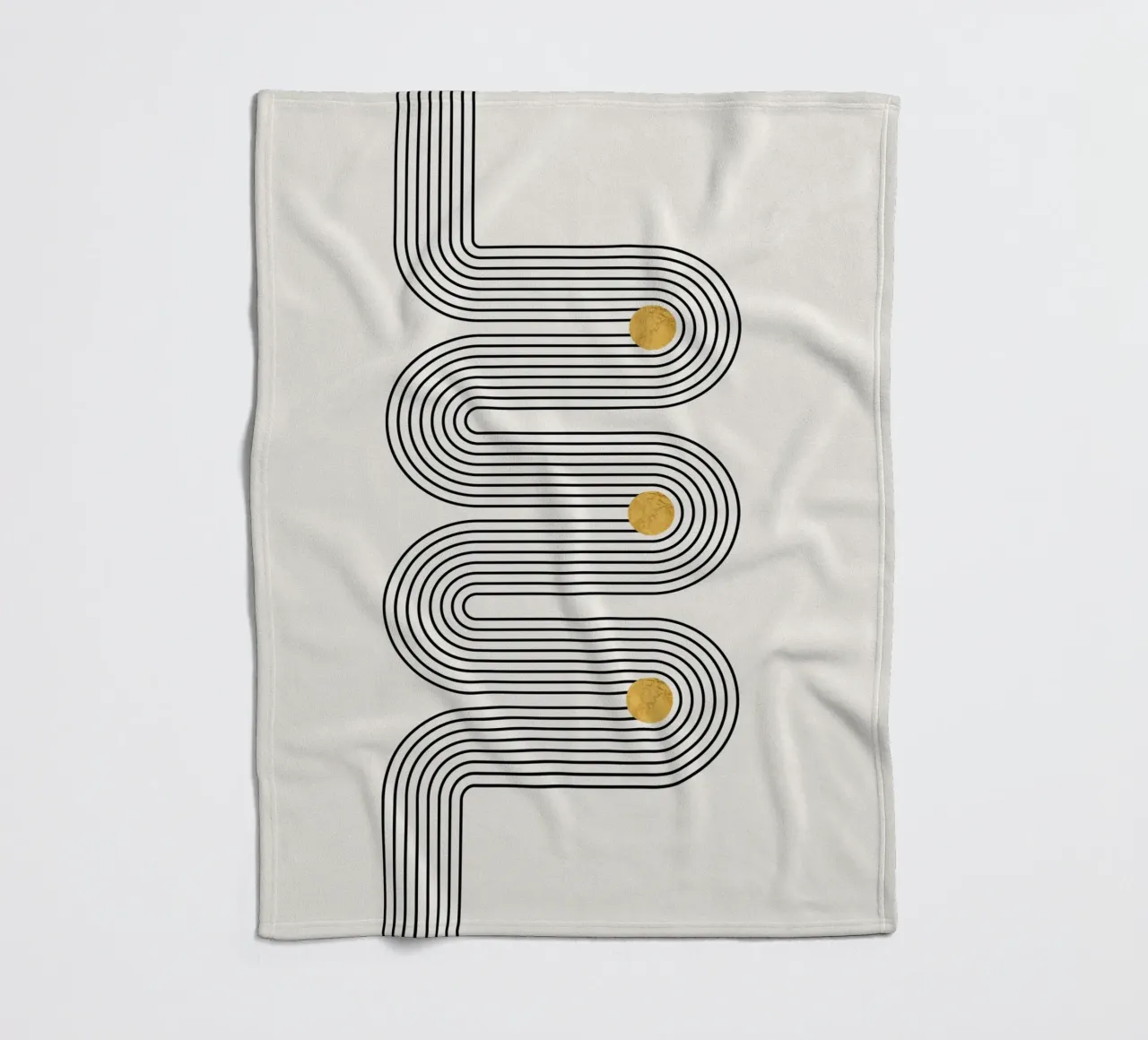 Chemin plaid polaire de Rose Beck Art