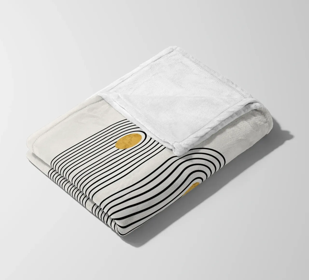 Path Fleecedecke von Rose Beck Art