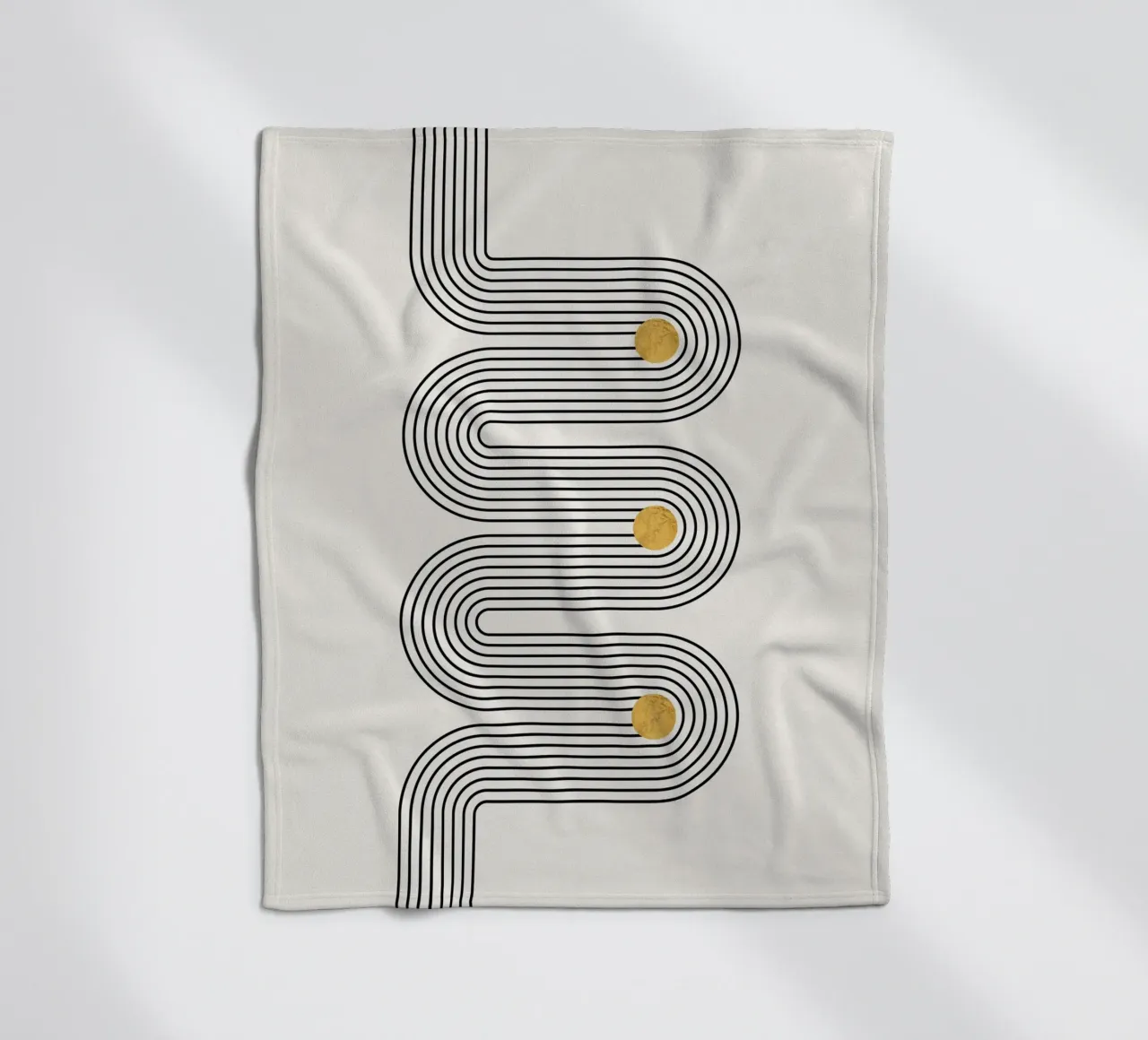 Path Fleecedecke von Rose Beck Art