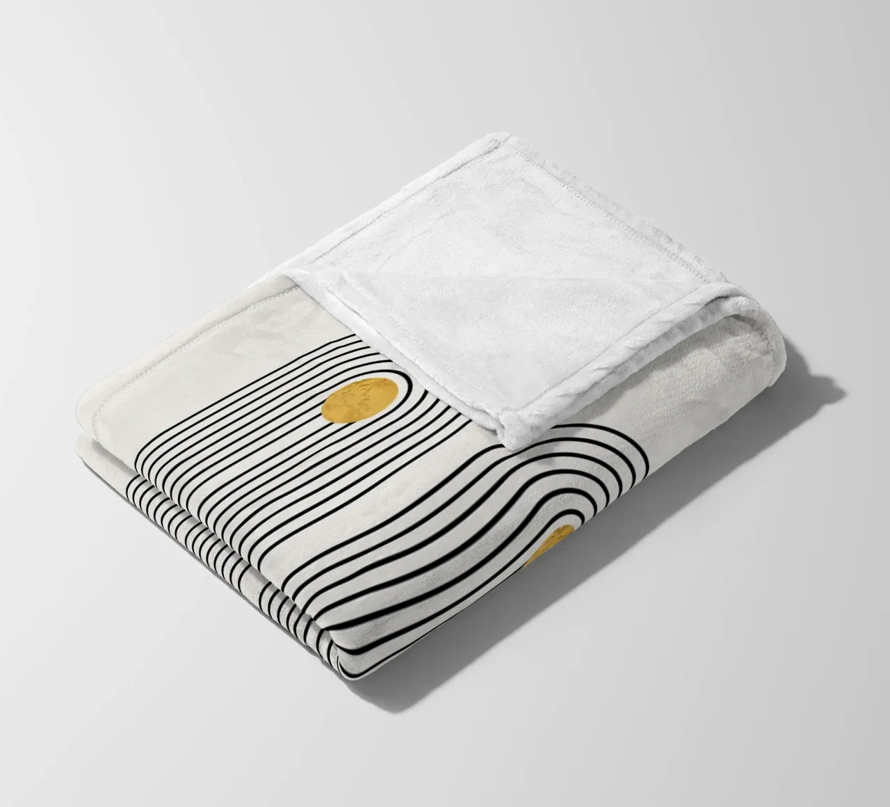 Path Fleecedecke von Rose Beck Art