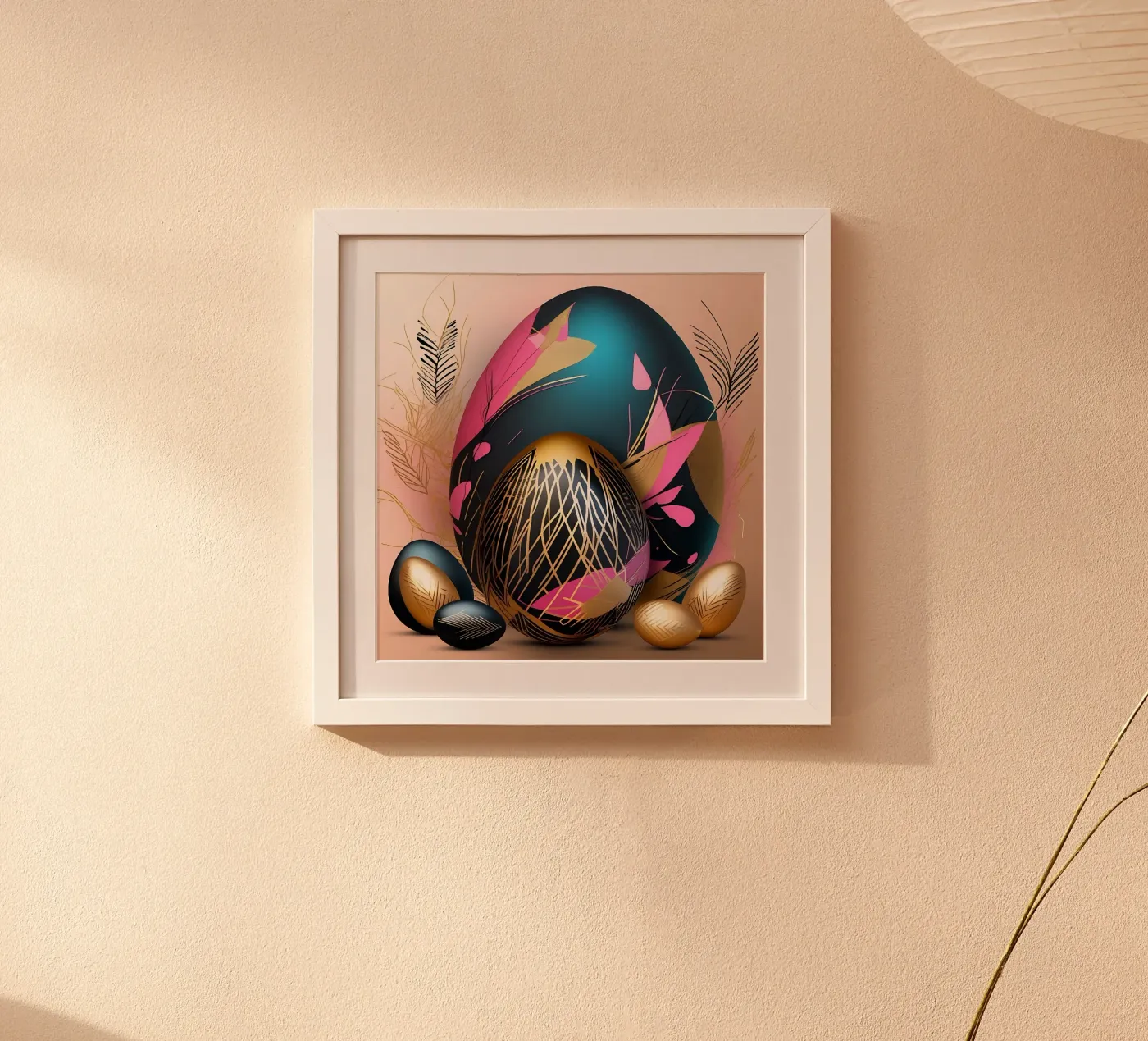 Deco_Eggs_2 poster da Pink- und LoveArt by LK