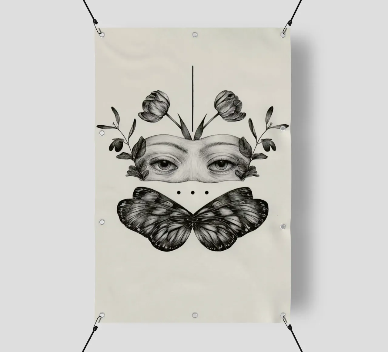 You Clipped Me 2 pvc-zeil van The White Deer