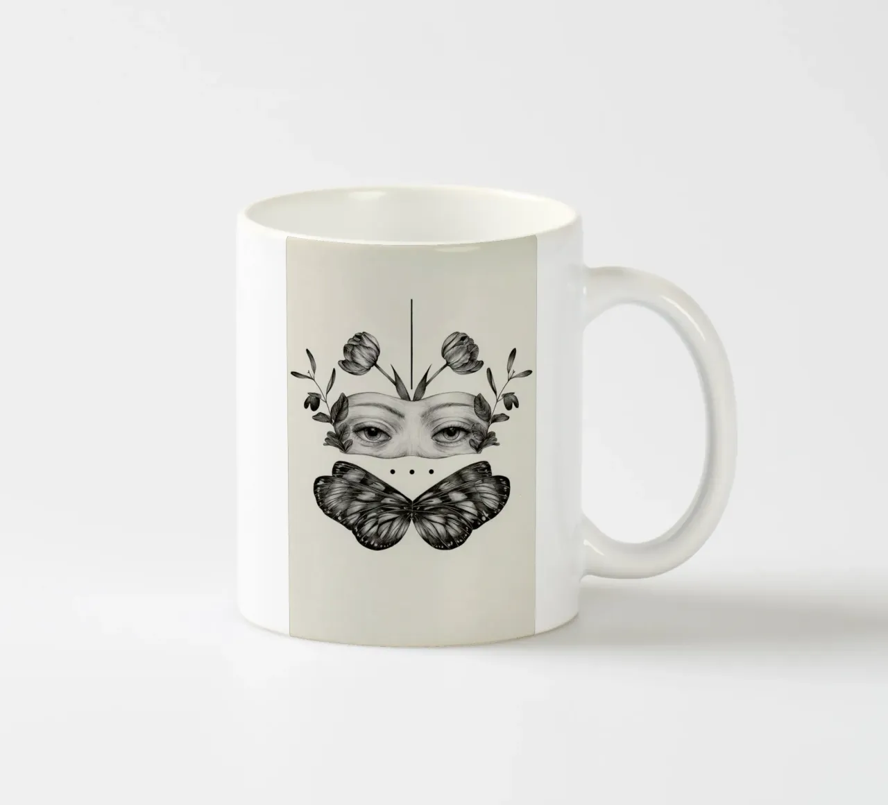 You Clipped Me 2 tazza in ceramica da The White Deer