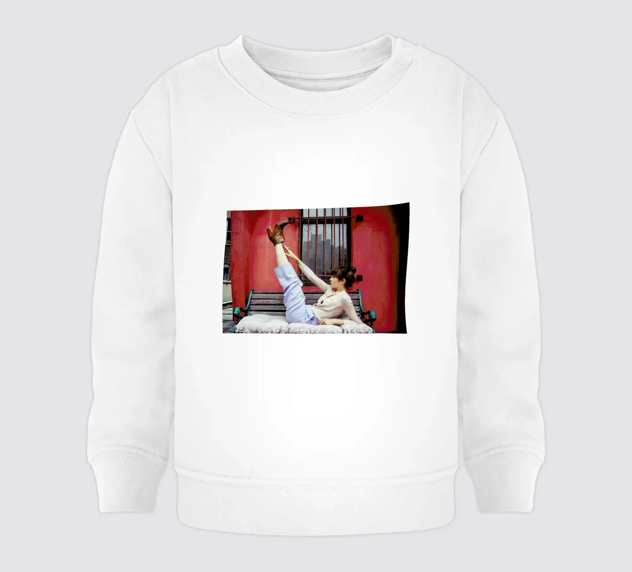 New York Horizontal sudadera de bebé de Aysha Banos