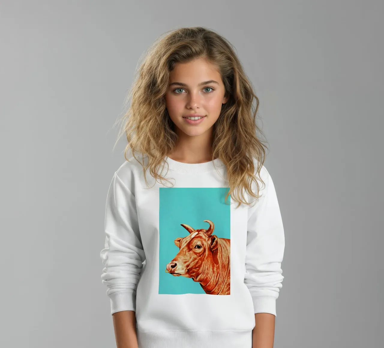 Deja-Moo III felpa bambino da Flora & Fauna
