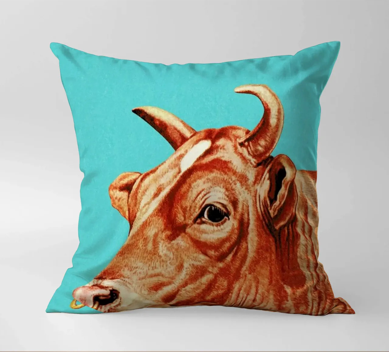 Deja-Moo III cuscino da Flora & Fauna