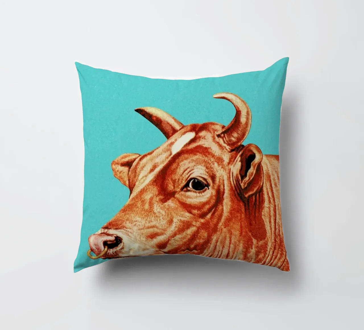 Deja-Moo III cuscino da Flora & Fauna