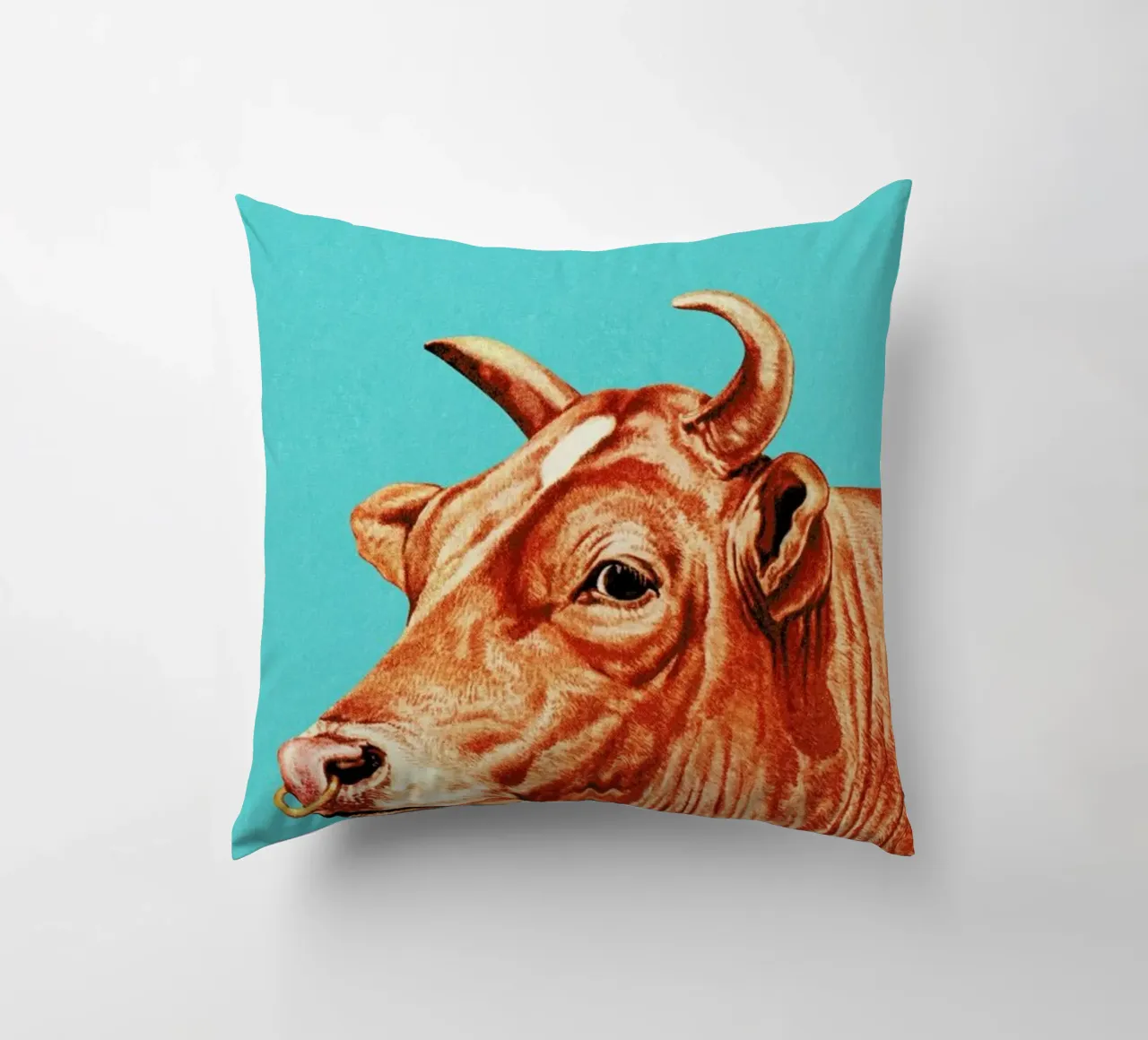 Deja-Moo III cuscino da Flora & Fauna