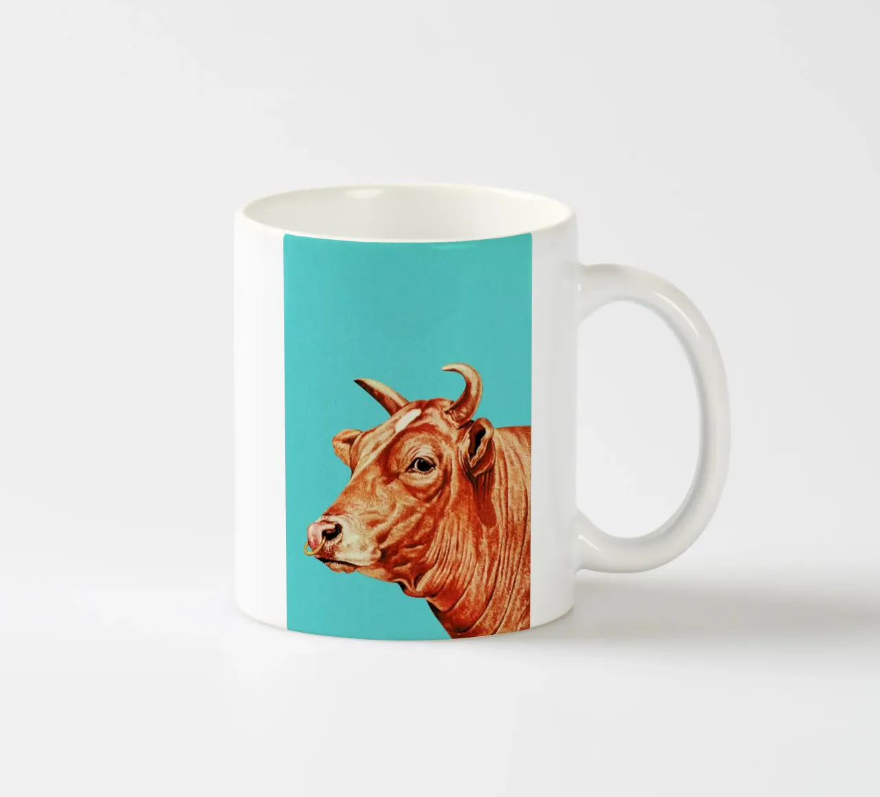 Deja-Moo III tazza in ceramica da Flora & Fauna