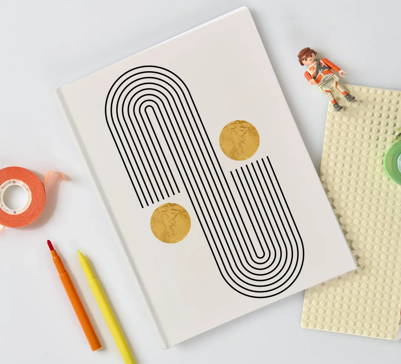 Reach notebook by Rose Beck Art