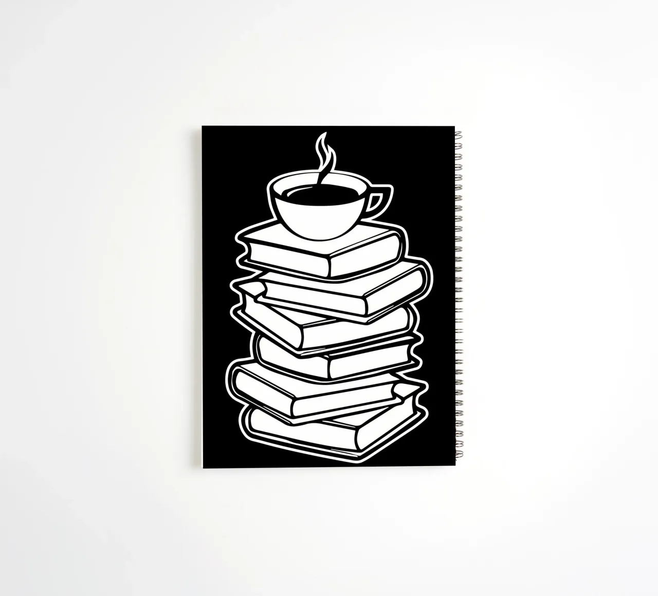 Bücherwurm Kaffeeliebhaber Ringbuch von Aiden Garcia