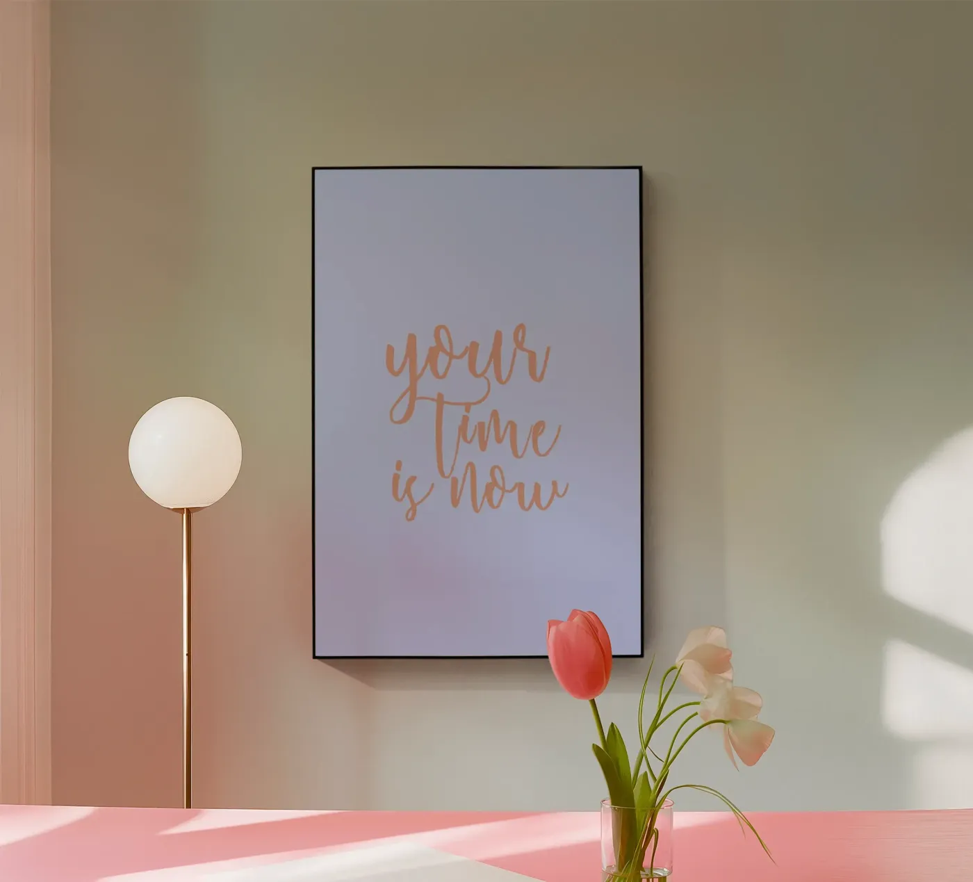 Your Time Is Now plexiglass da Ayleen