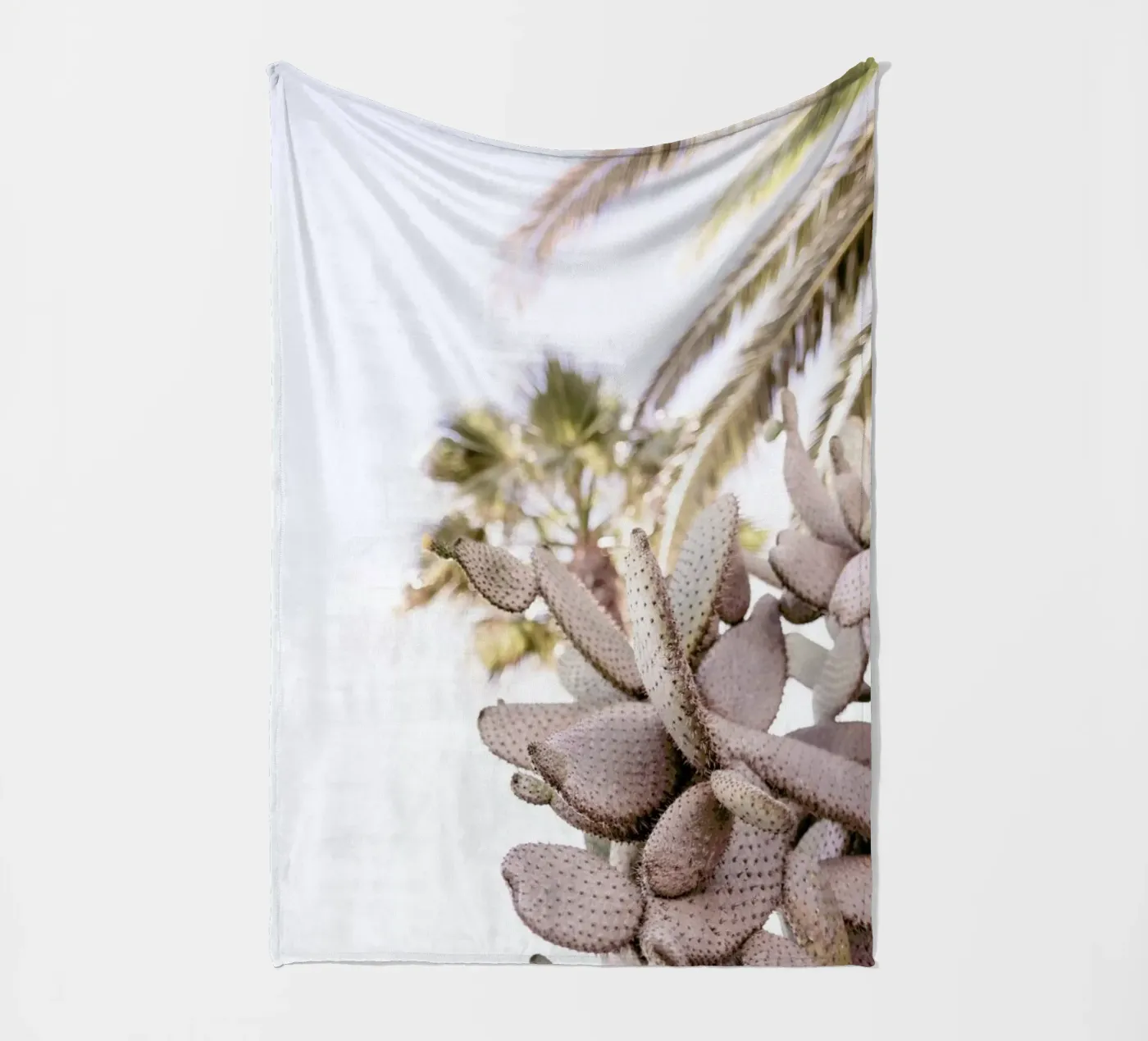 Cacti Fleecedecke von Chris Abatzis