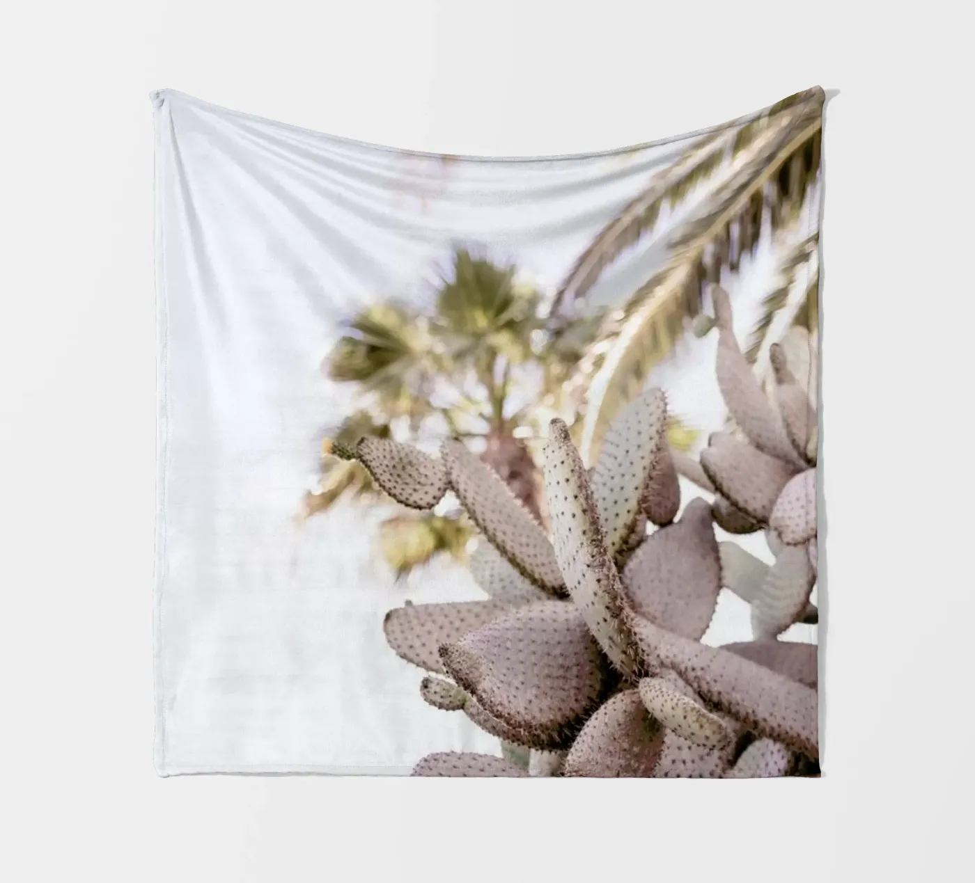 Cacti Fleecedecke von Chris Abatzis
