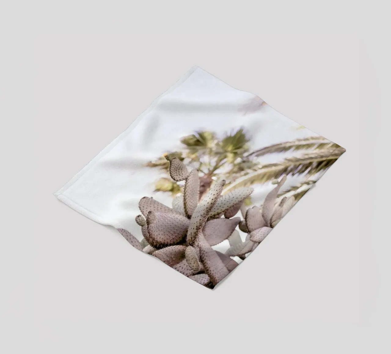 Cacti Fleecedecke von Chris Abatzis