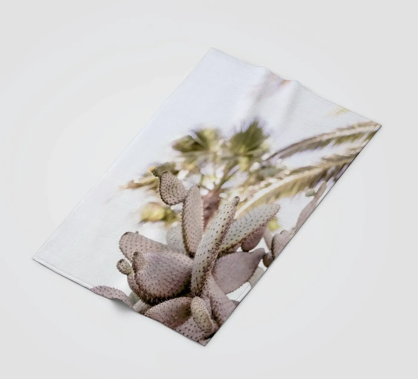 Cacti Fleecedecke von Chris Abatzis