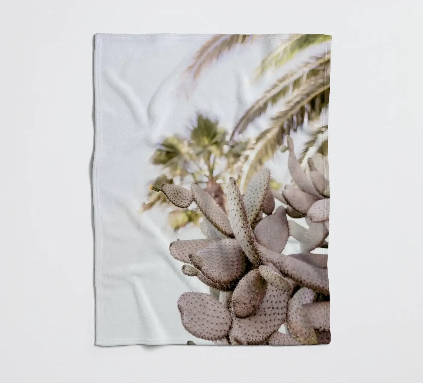 Cacti Fleecedecke von Chris Abatzis