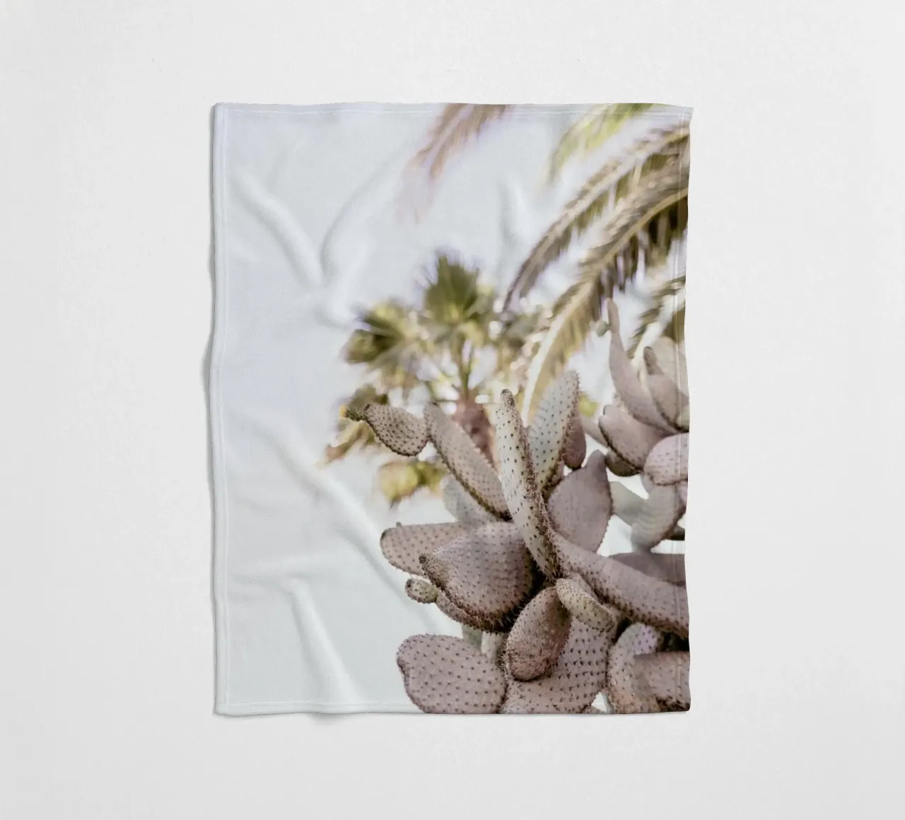 Cacti Fleecedecke von Chris Abatzis