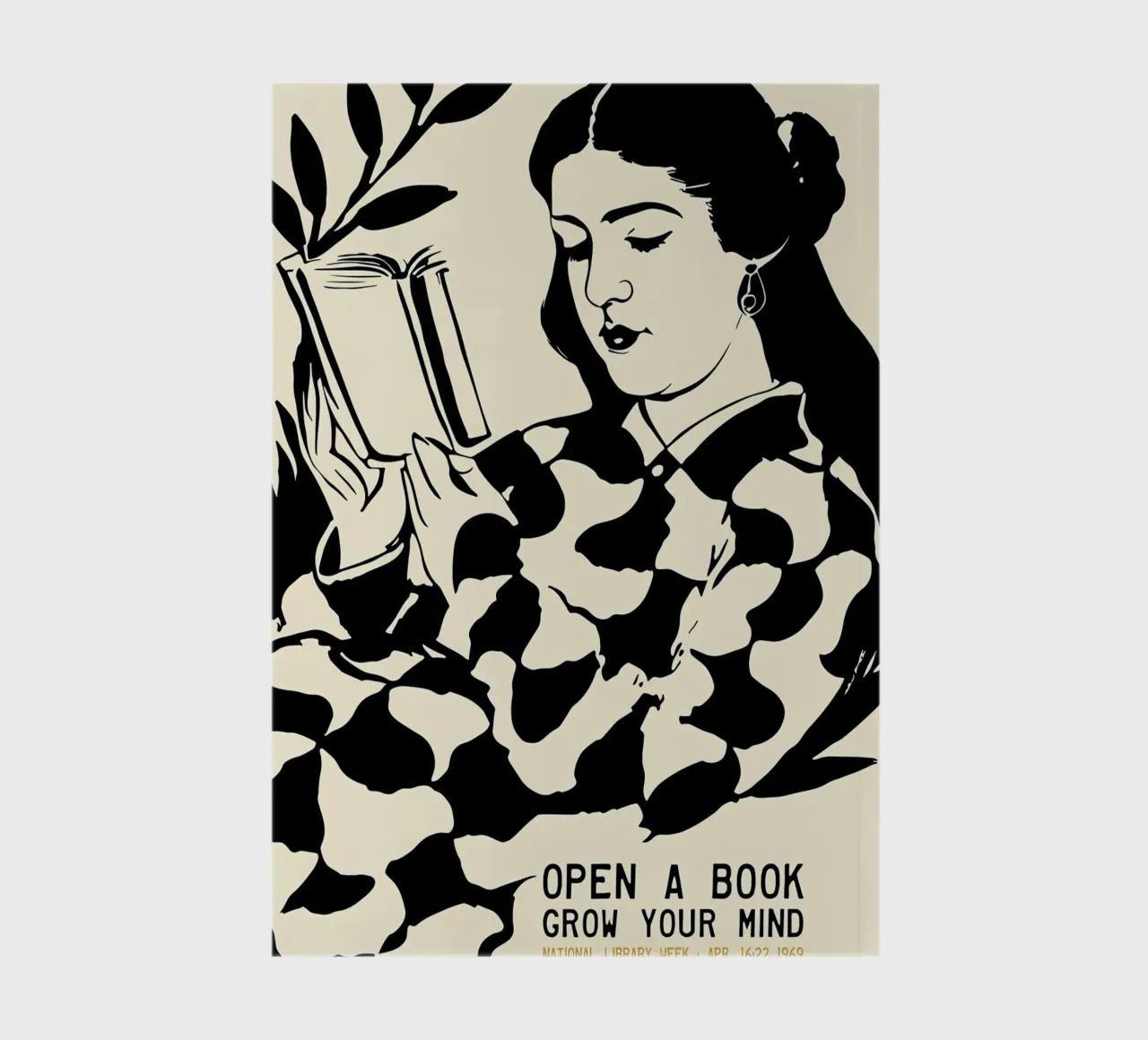 Library Vintager notebook by Aiden Garcia