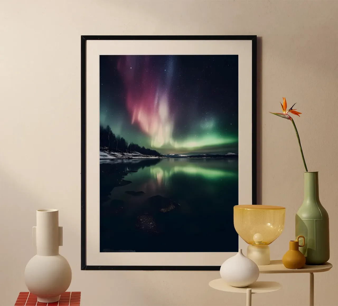 Aurora Borealis carta hahnemühle da Matthew Katz