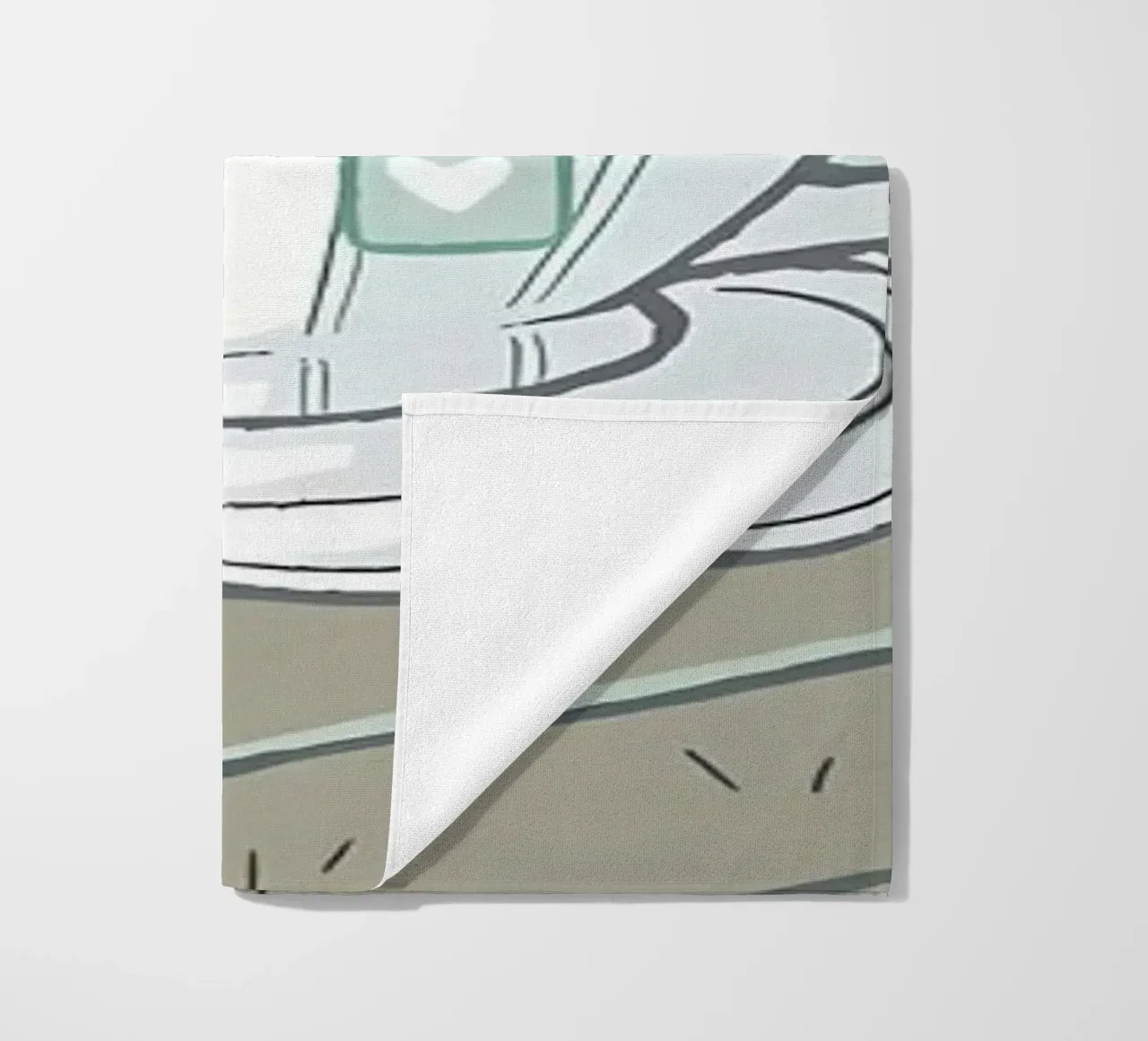 Boeken en thee strandhanddoek van Aiden Garcia