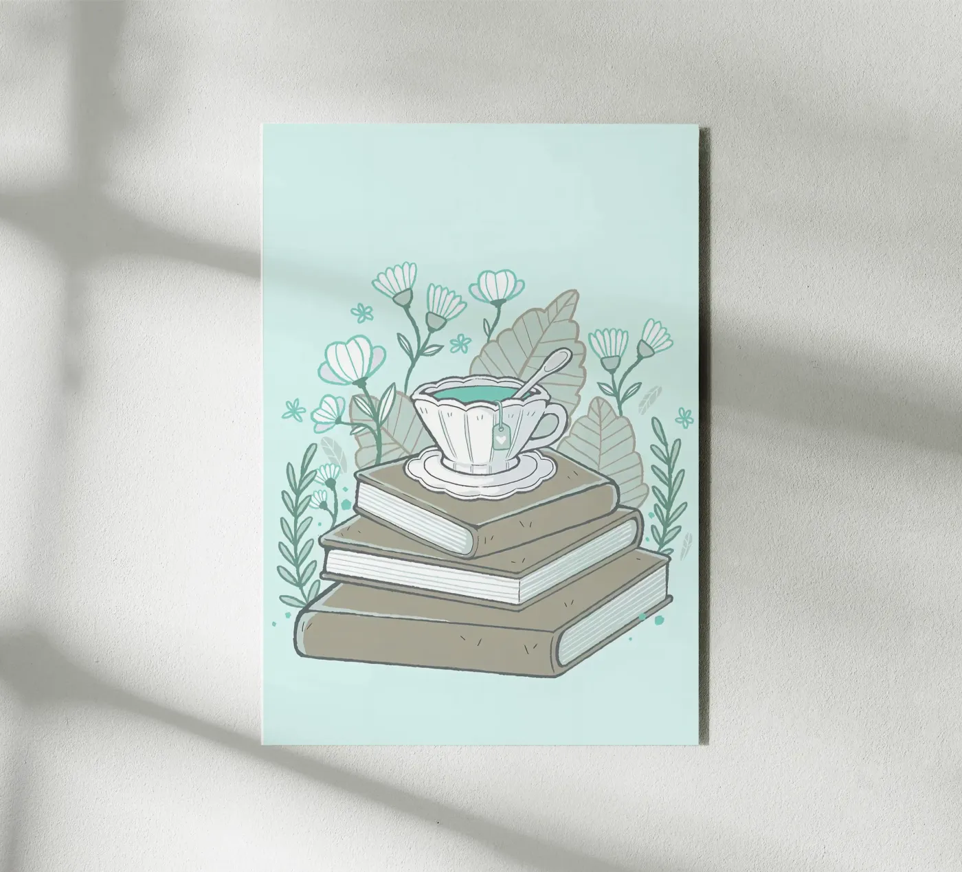 Boeken en thee forex-plaat van Aiden Garcia