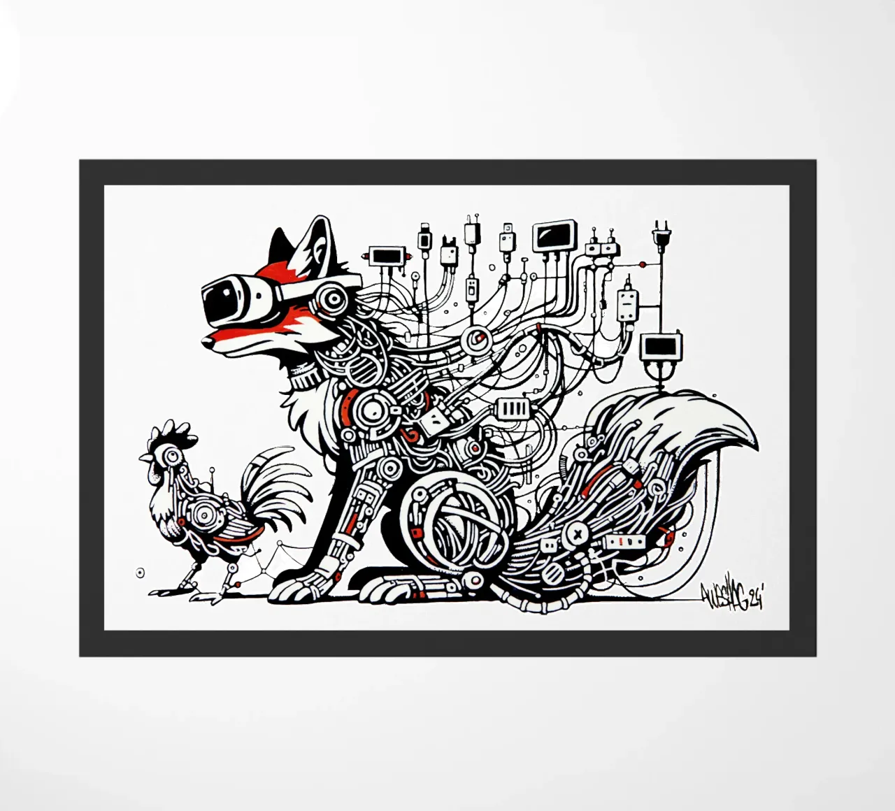 VR FOX zerbino da Awesome Shag store