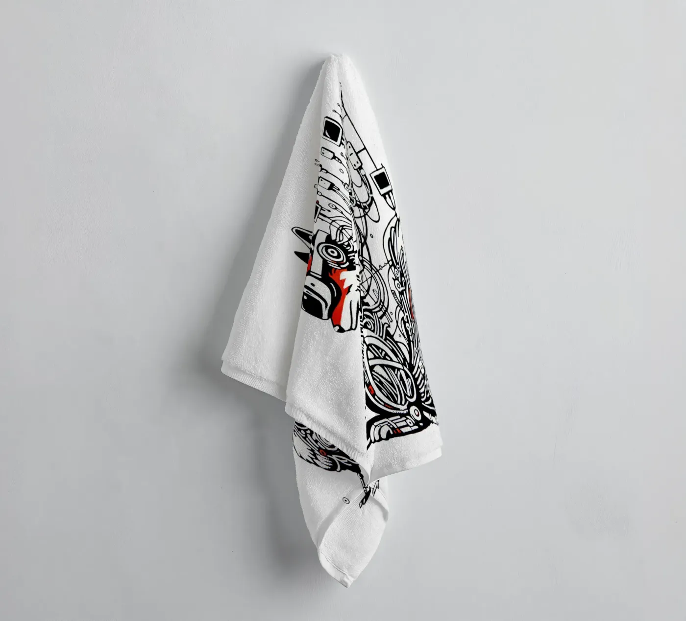 VR FOX towel by Awesome Shag store