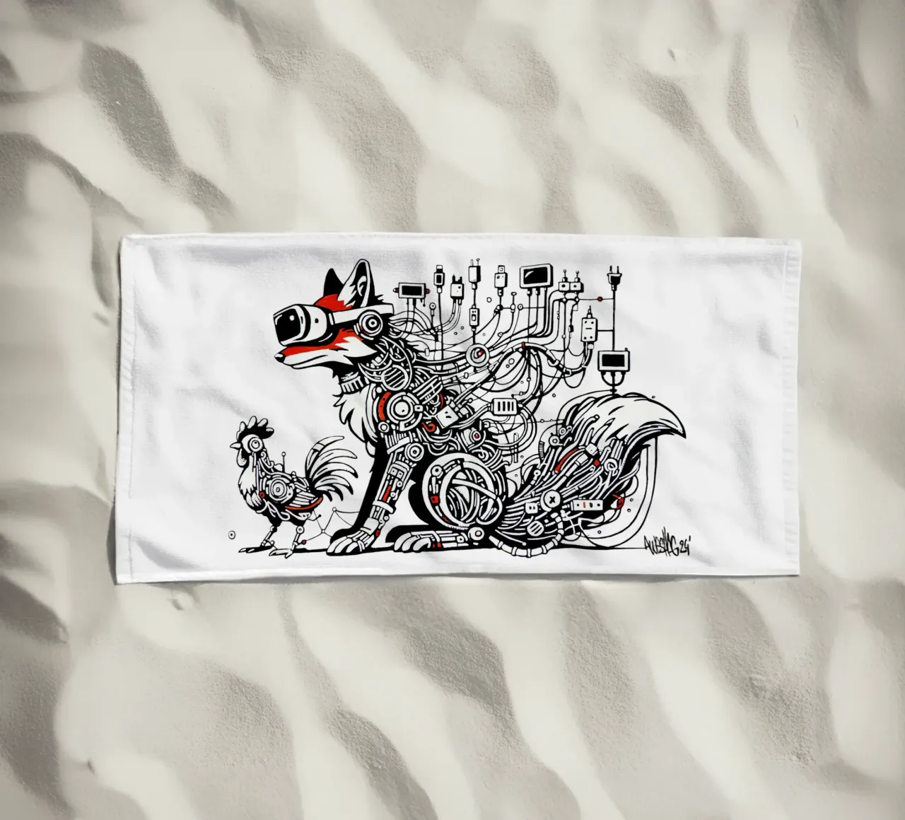 VR FOX telo mare da Awesome Shag store