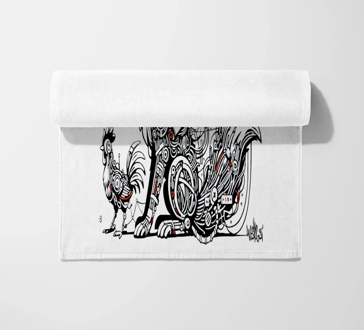 VR FOX strandhanddoek van Awesome Shag store