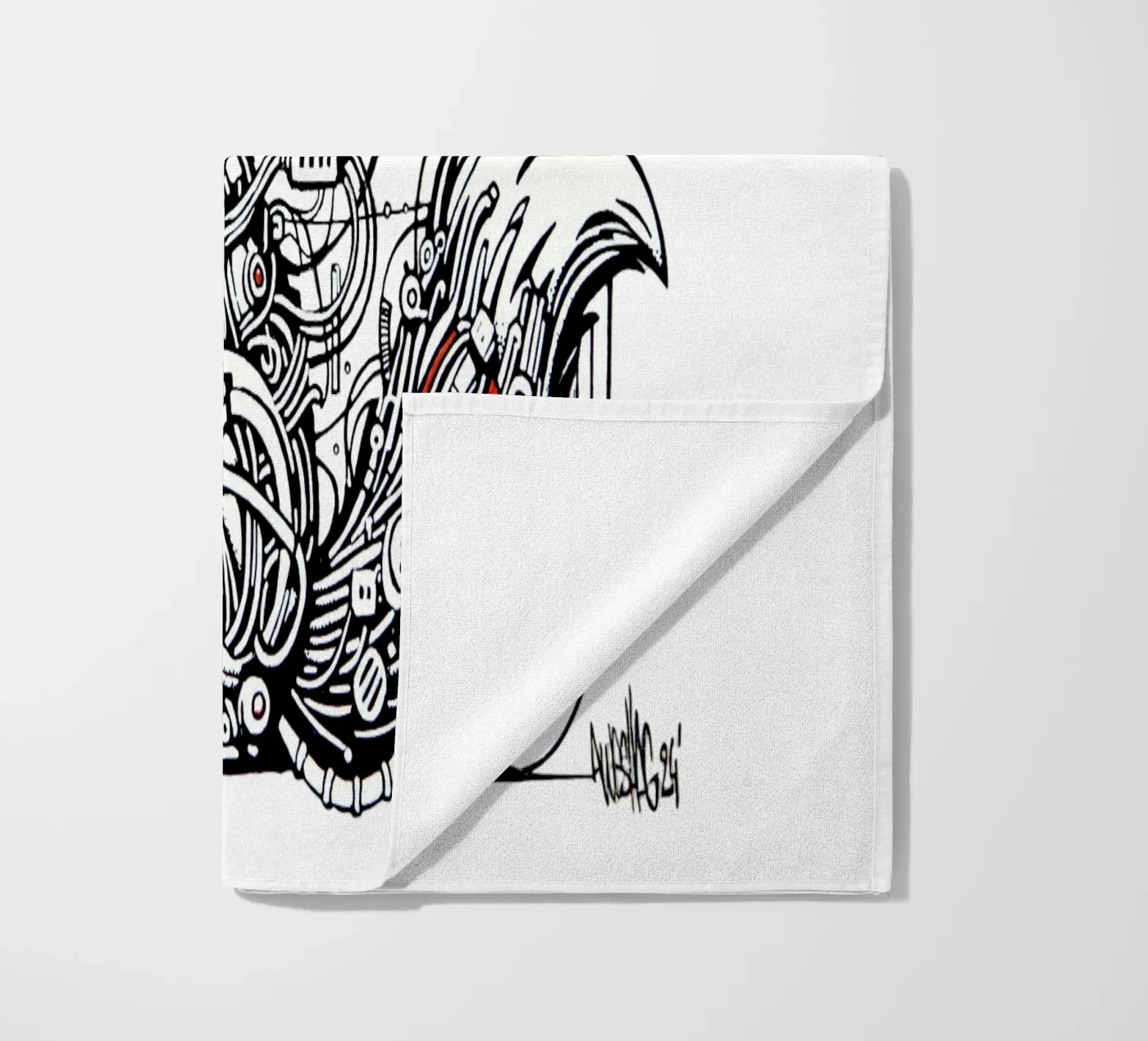 VR FOX strandhanddoek van Awesome Shag store
