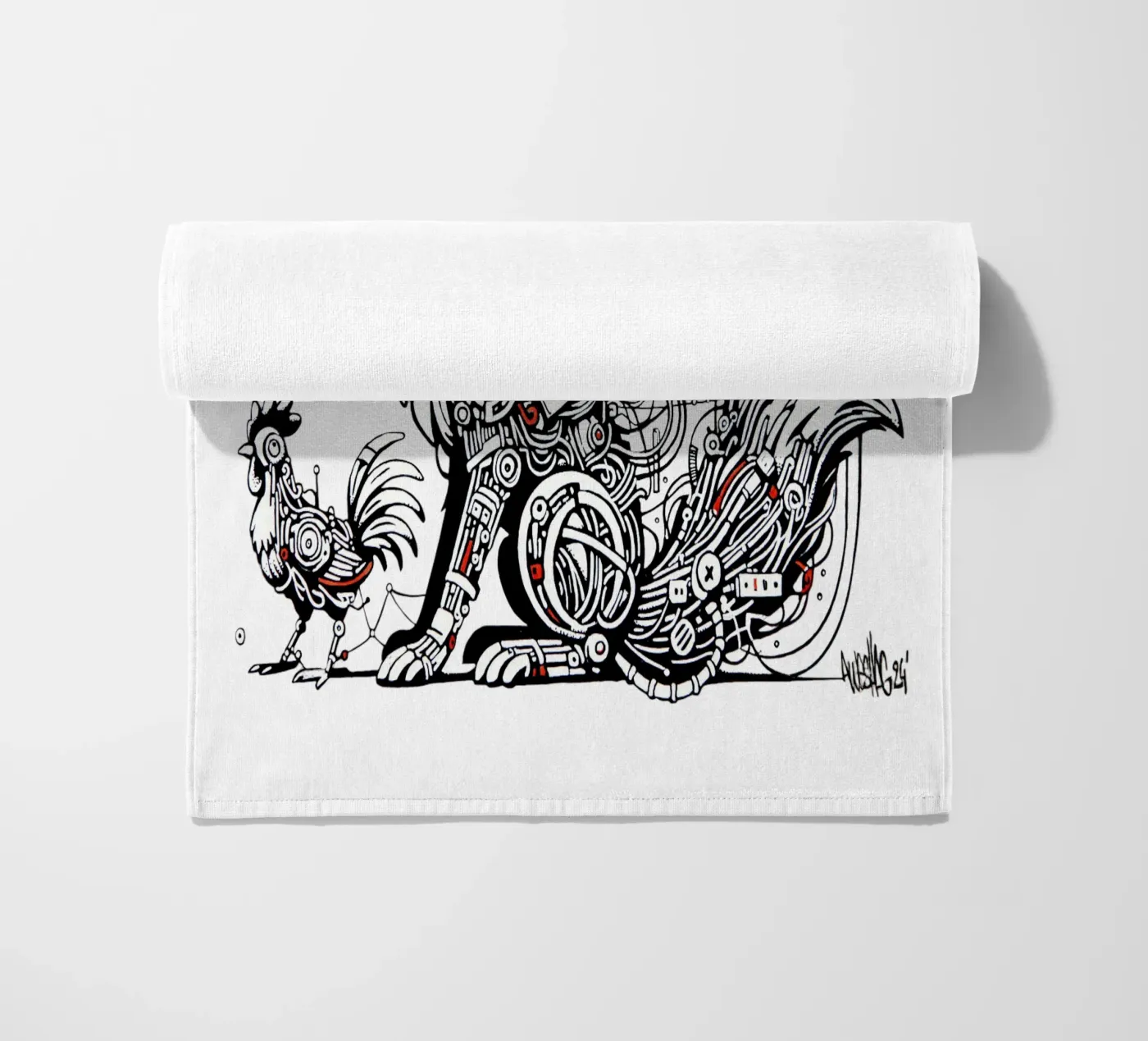 VR FOX strandhanddoek van Awesome Shag store