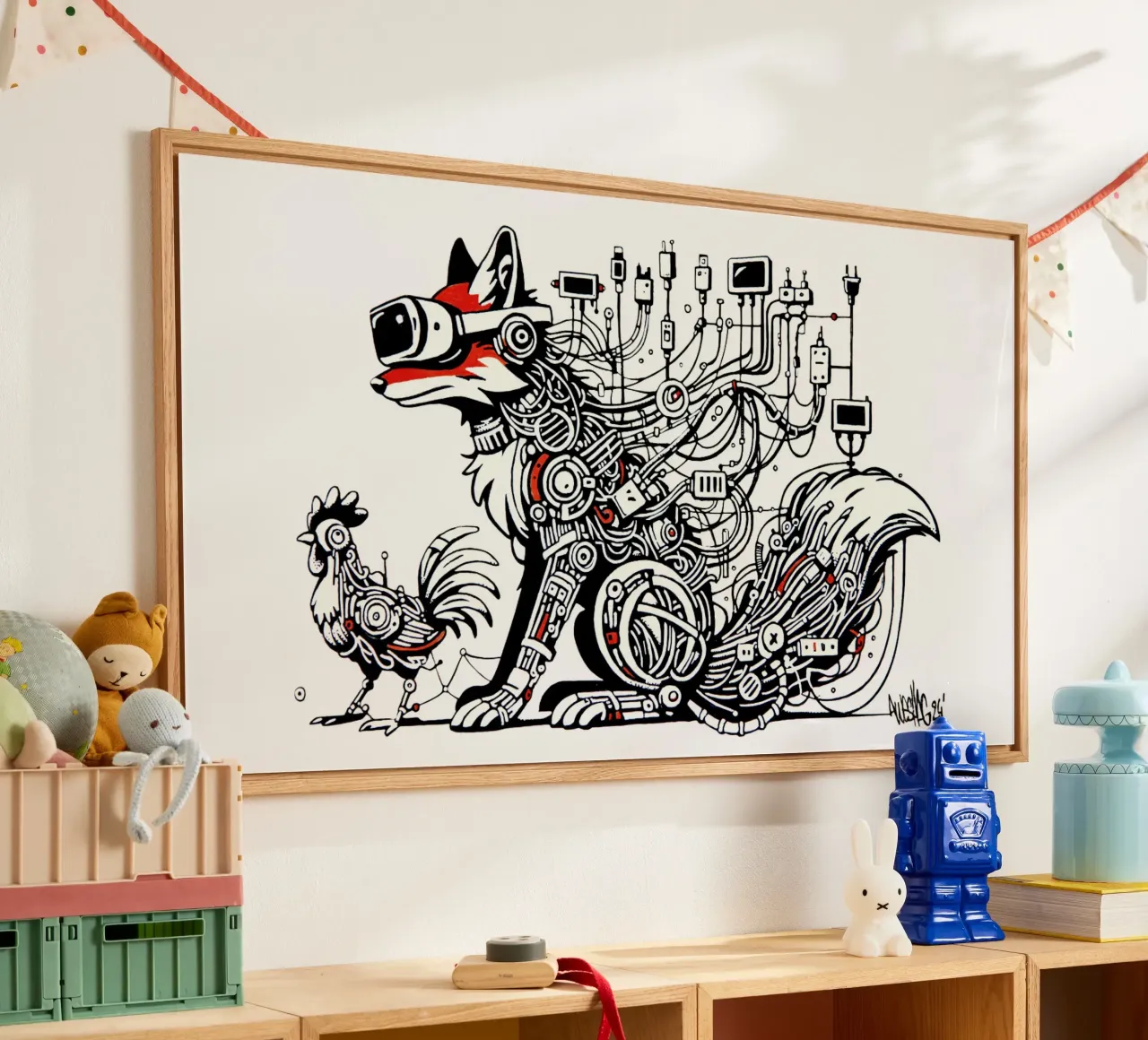 VR FOX plexiglas de Awesome Shag store