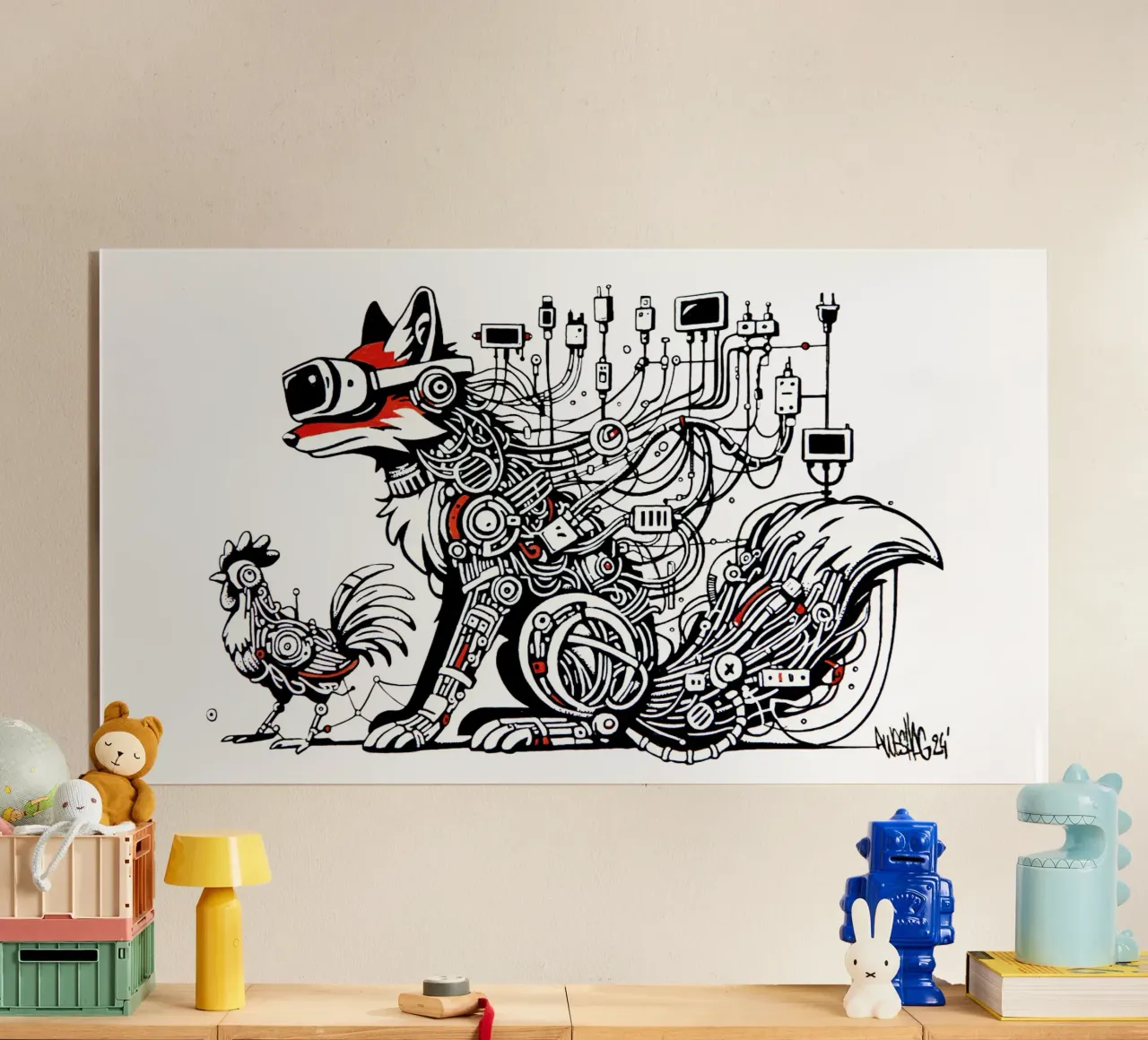 VR FOX plexiglass da Awesome Shag store