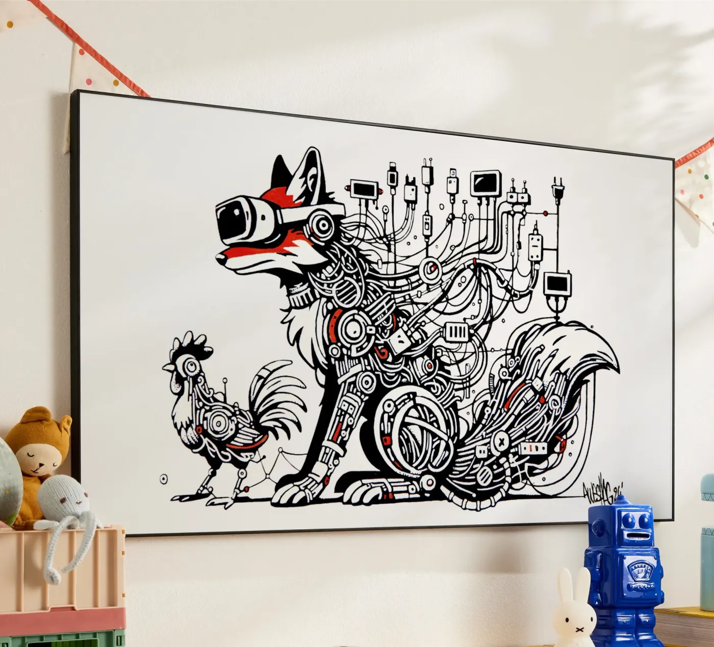 VR FOX forex plate by Awesome Shag store
