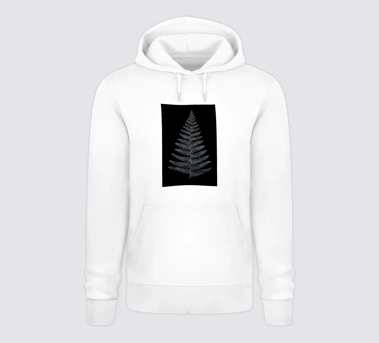 Botanica Minimalistica No.2 felpa con cappuccio da Kubistika
