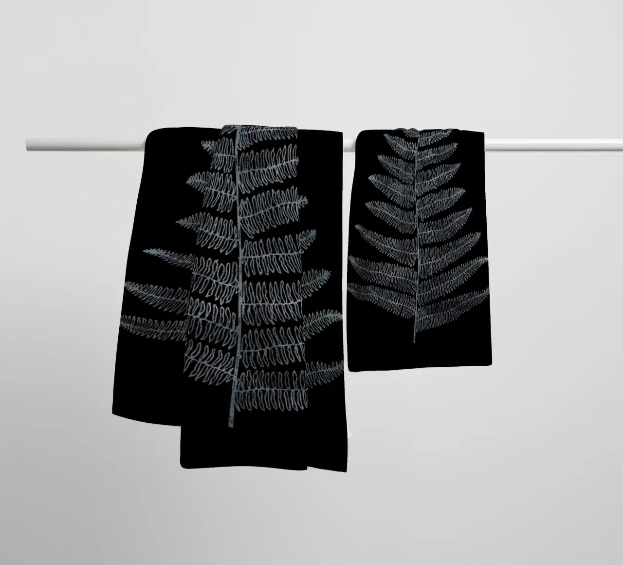 Botanica Minimalistica No.2 asciugamano da bagno da Kubistika