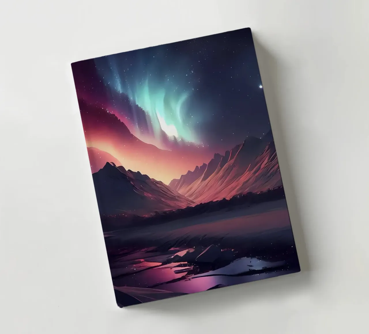 Aurora Borealis notebook by Matthew Katz
