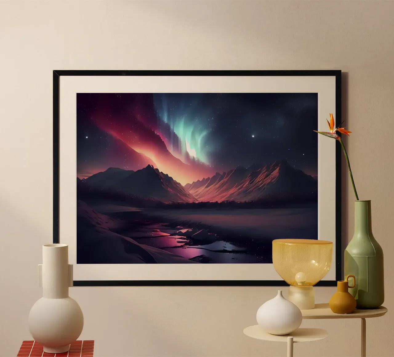 Aurora Borealis carta hahnemühle da Matthew Katz