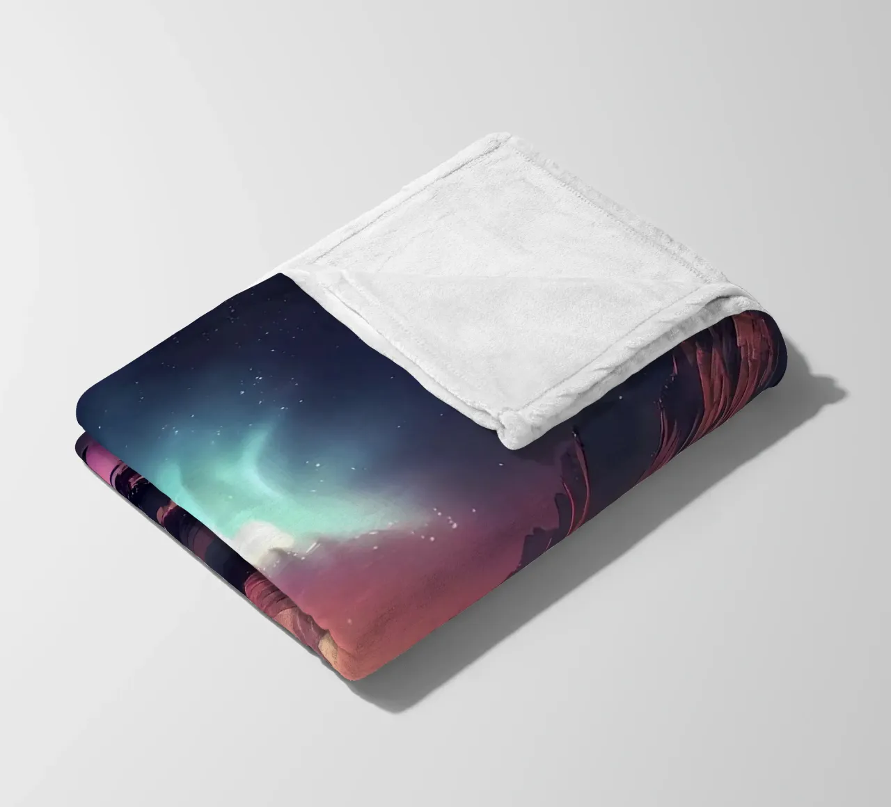 Aurora Borealis coperta in pile da Matthew Katz