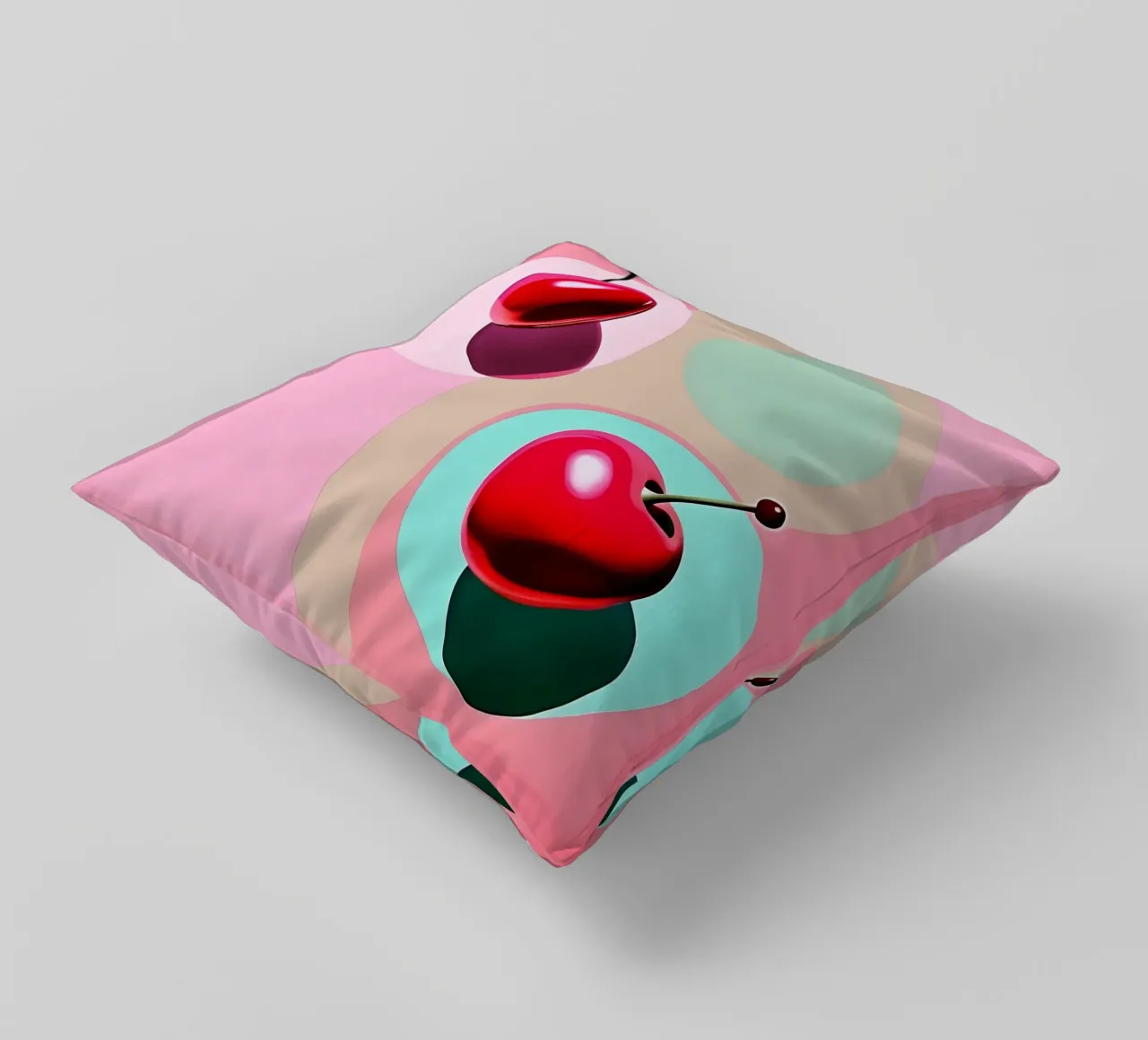 Ciliegie_stile_A_3 cuscino da Pink- und LoveArt by LK