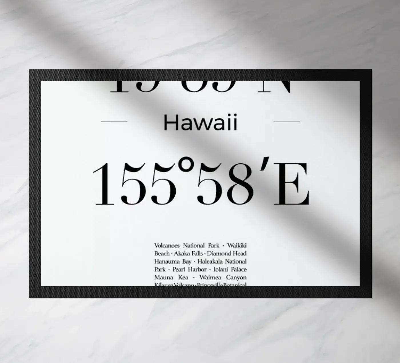 Hawaii doormat by Studio One