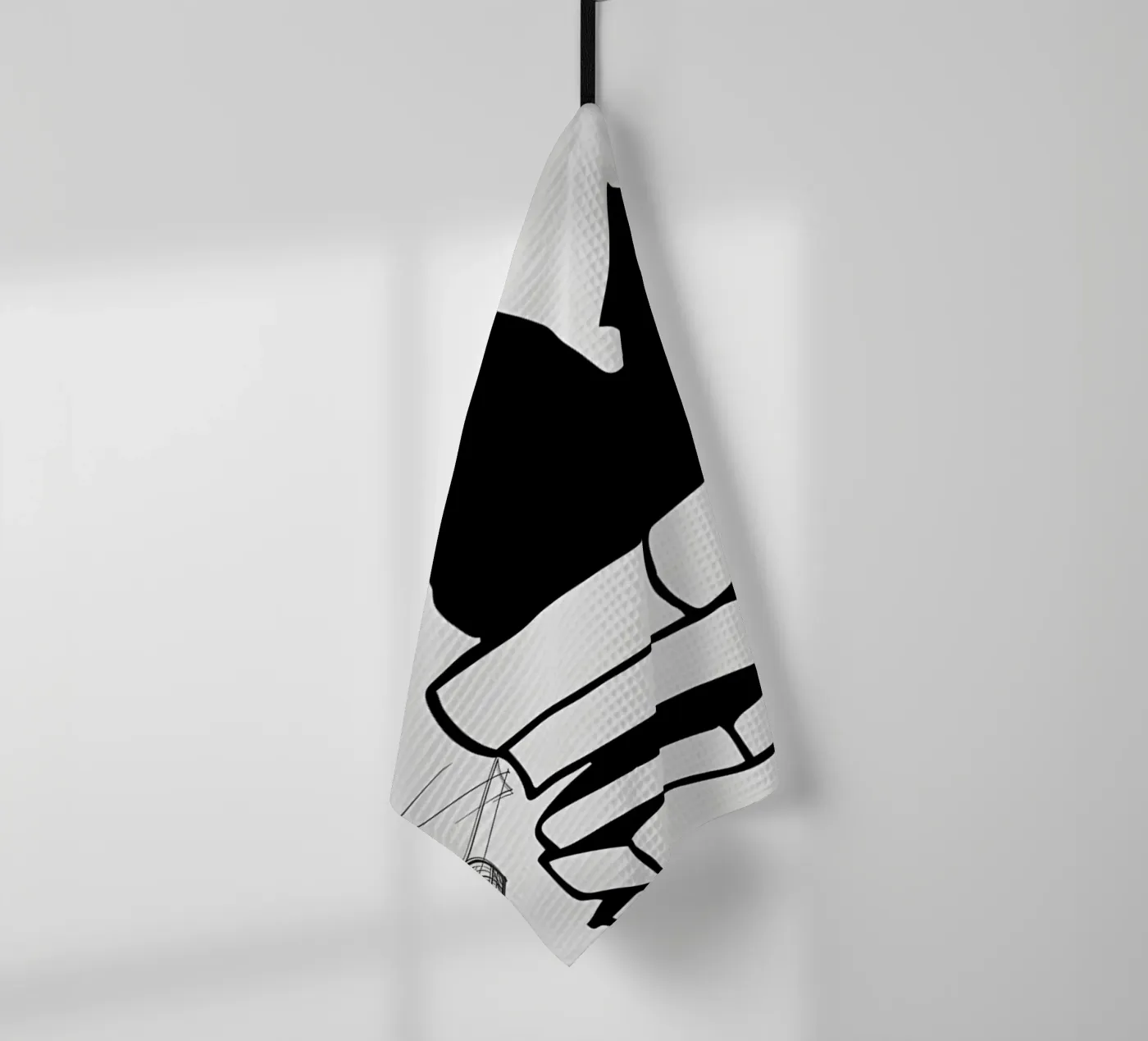 Leren theedoek van Aiden Garcia