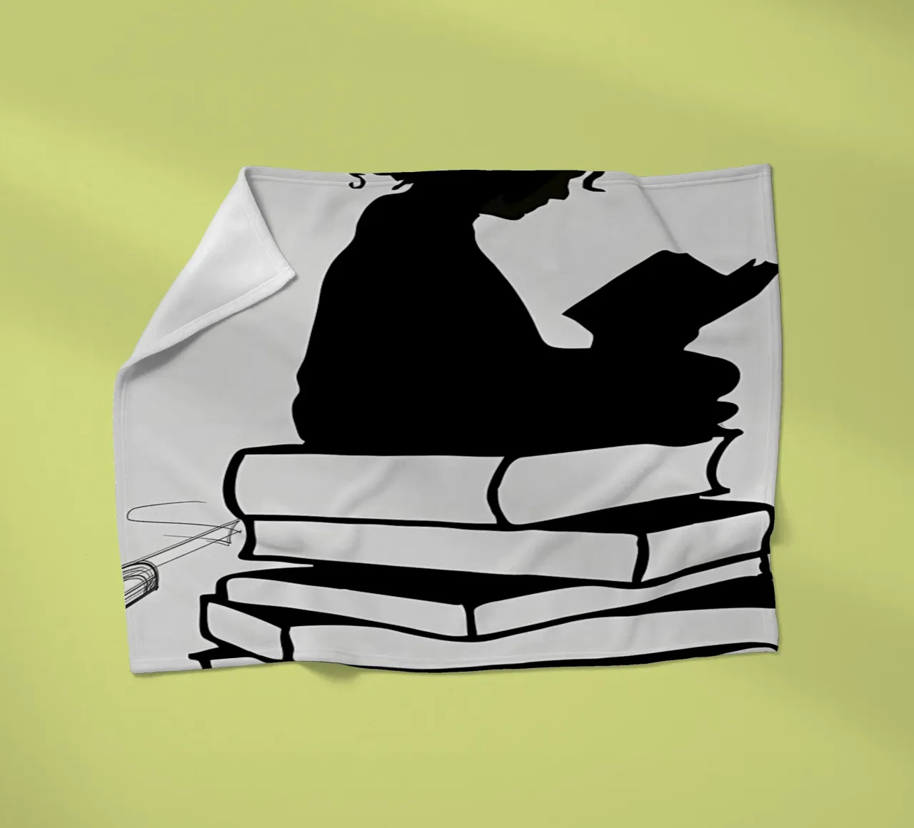 Learning fleece blanket by Aiden Garcia