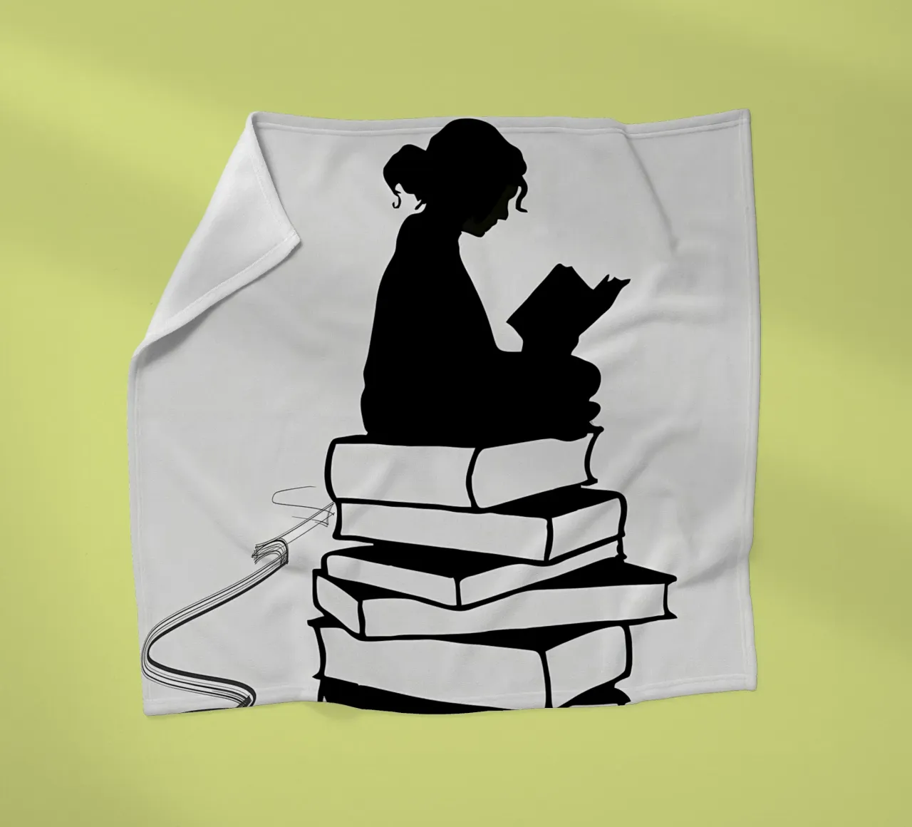 Learning fleece blanket by Aiden Garcia