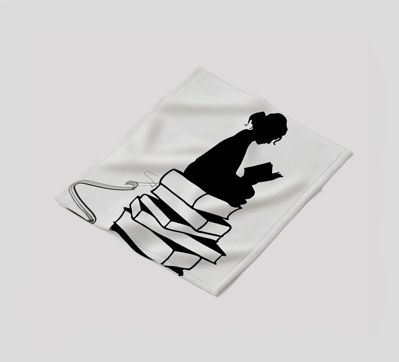 Learning fleece blanket by Aiden Garcia