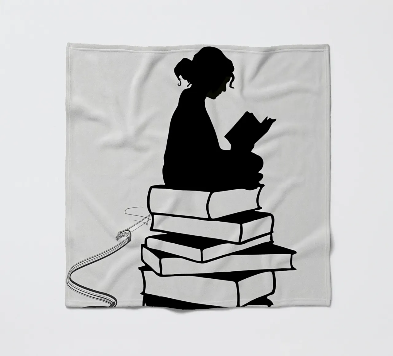 Learning fleece blanket by Aiden Garcia