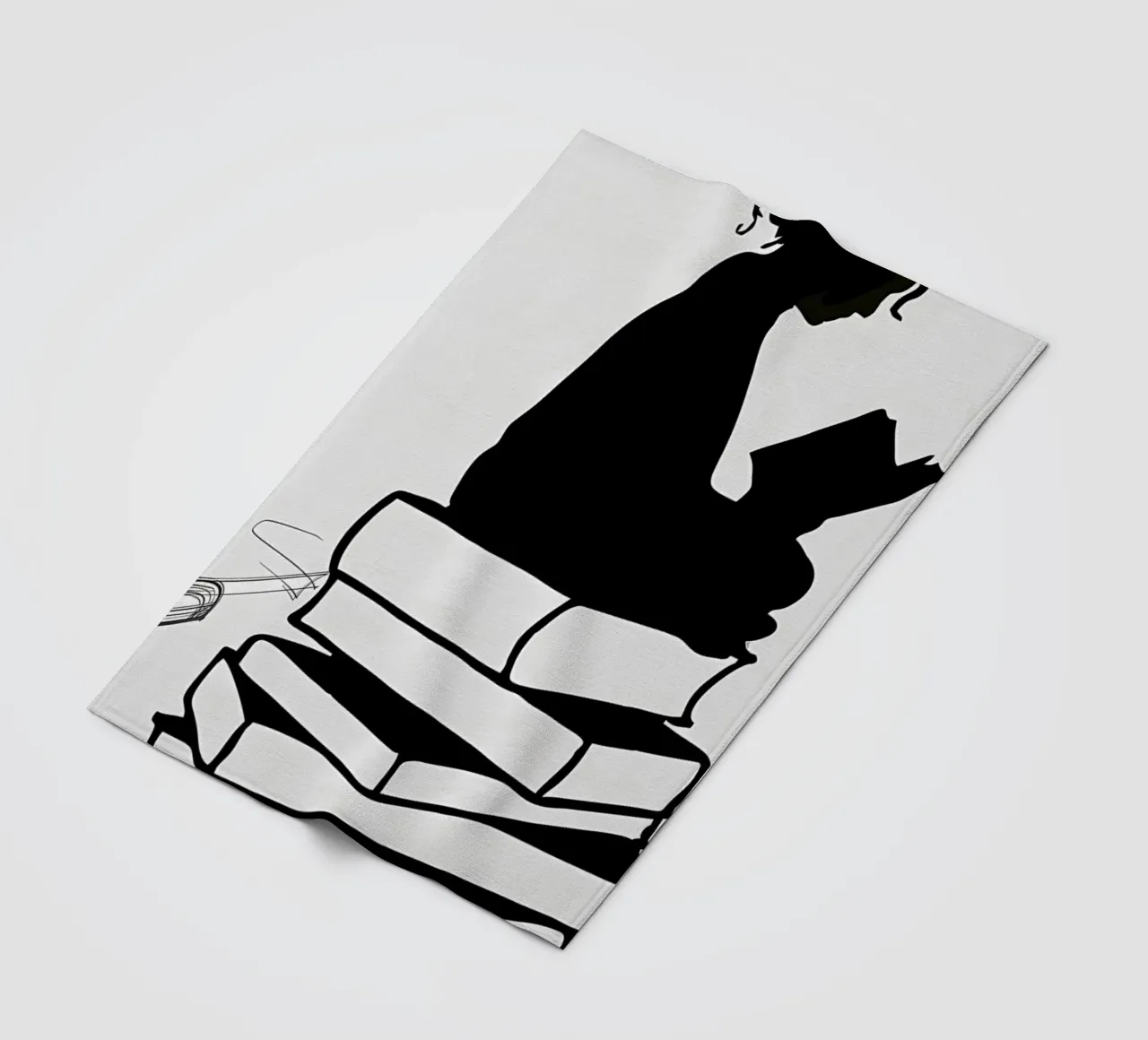 Learning fleece blanket by Aiden Garcia