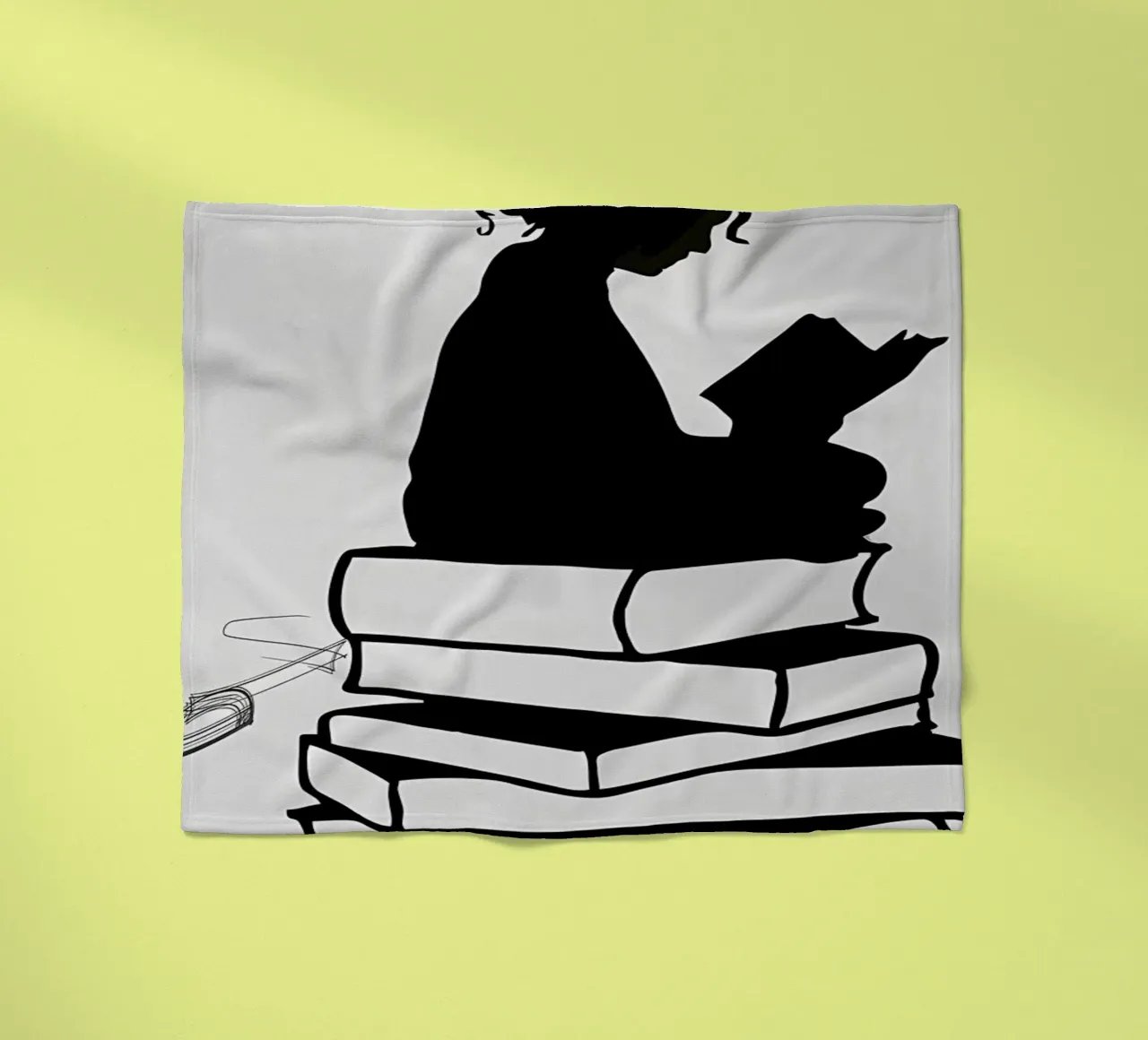 Learning fleece blanket by Aiden Garcia