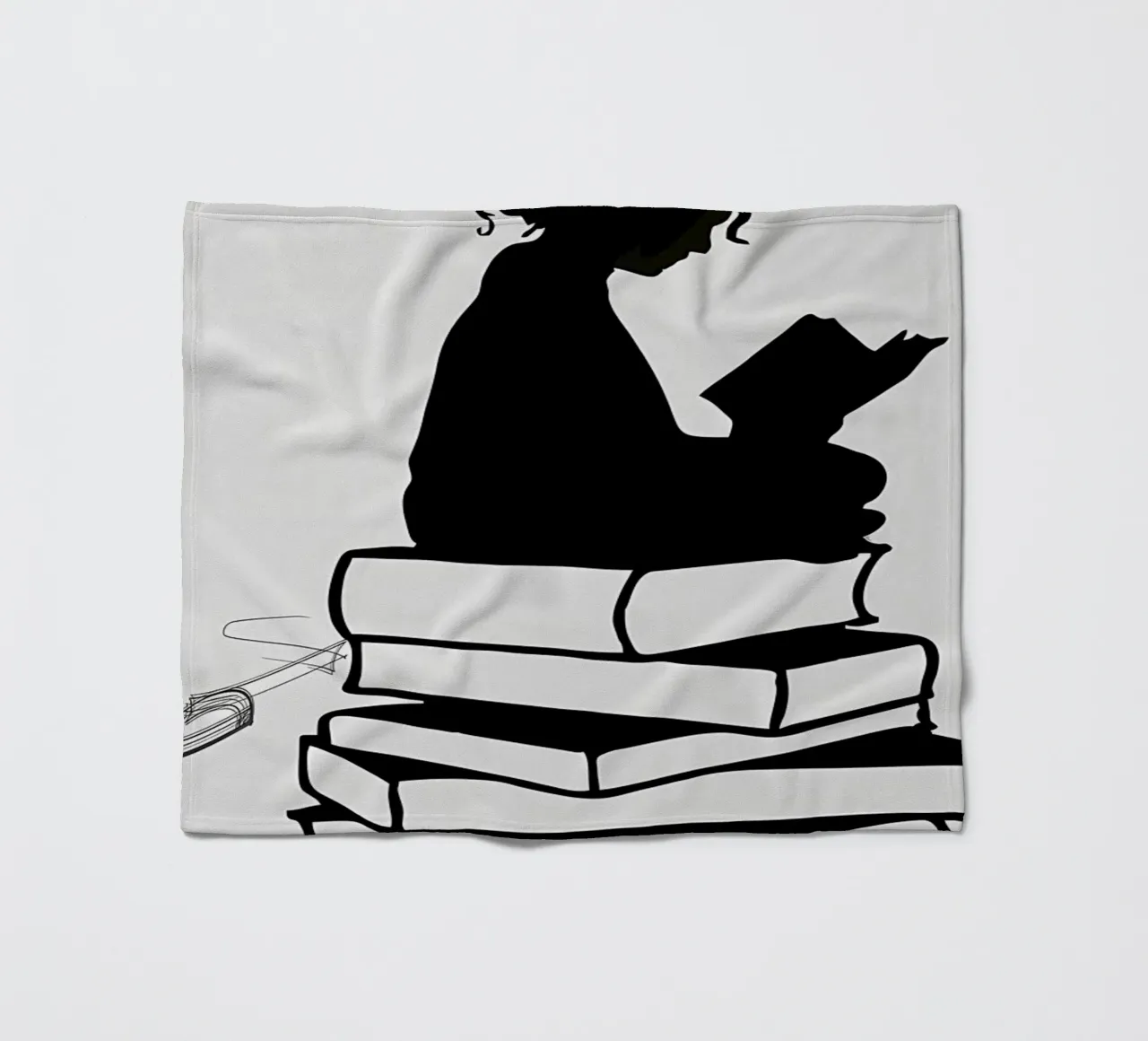 Learning fleece blanket by Aiden Garcia